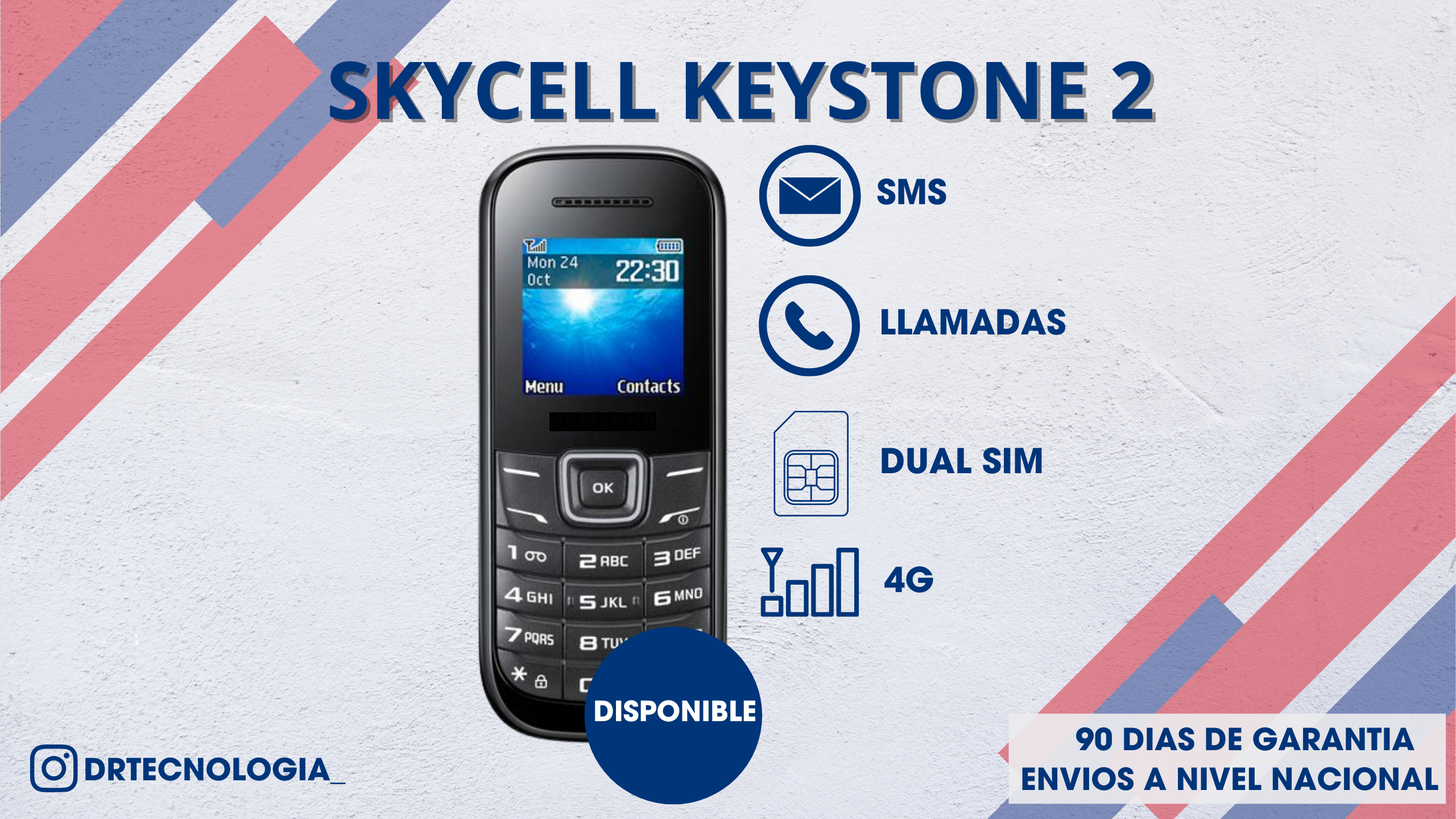 TELEFONO BASICO SKYCELL KEYSTONE 2
